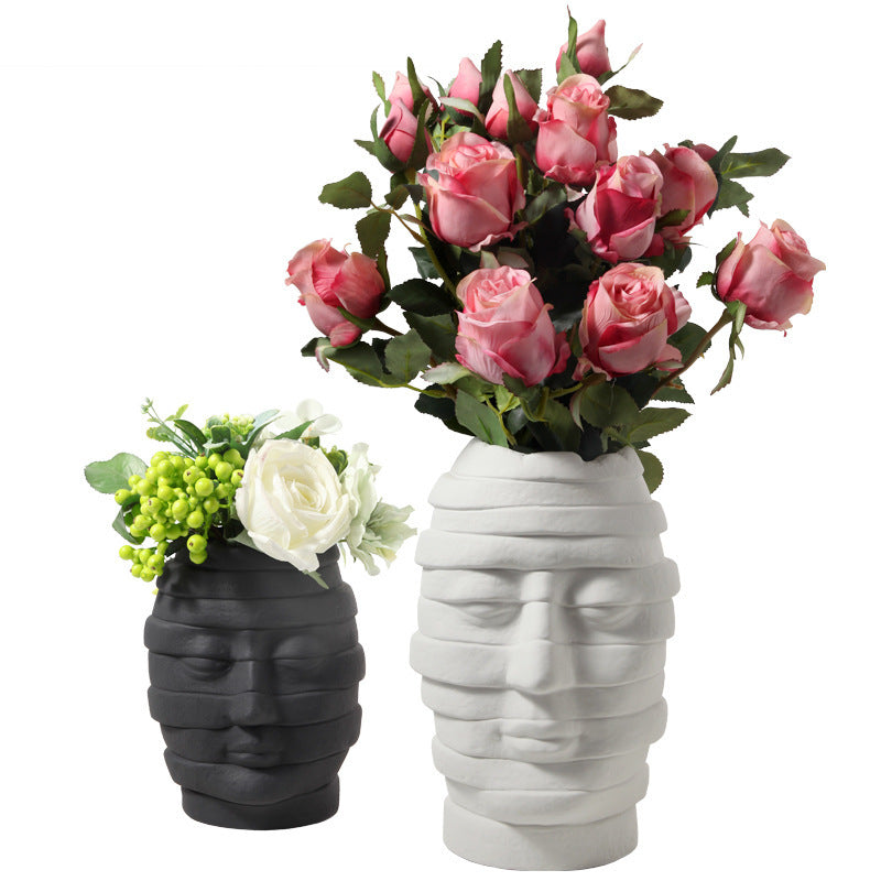 Artistic Vase, Modern Zen Vase, Creative Vase, Flower Arrangement Holder