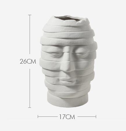 Artistic Vase, Modern Zen Vase, Creative Vase, Flower Arrangement Holder