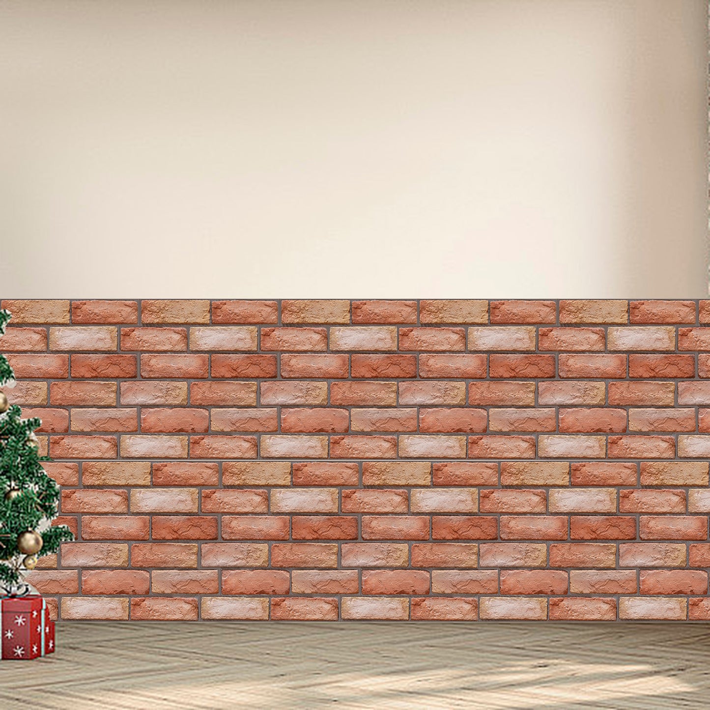 10 Faux Brick Wall Stickers, Faux Brick Wallpaper