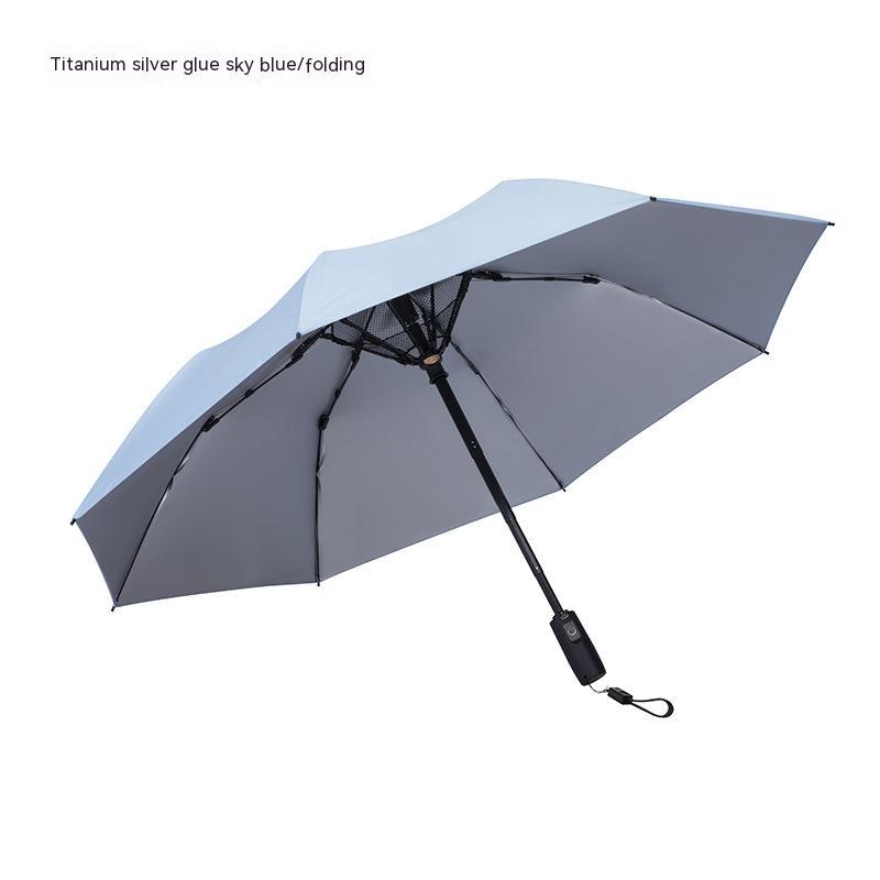 Cooling Umbrella With Fan And Sun Protection, Sports Umbrella, USB Charged Summer Cooling Umbrella