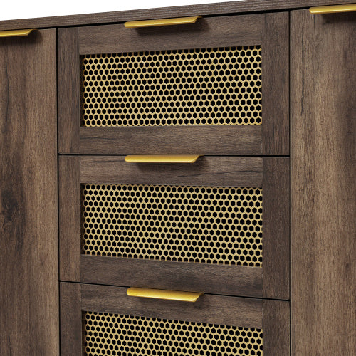 Metal And Wood Sideboard, TV Stand Or Sofa Table