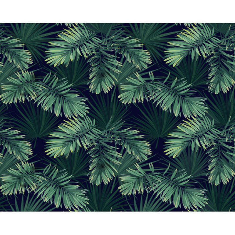 Island Vibes Wallpaper, Nordic Green Plant Wallpaper, Green Palm Wallpaper, Island Contact Paper