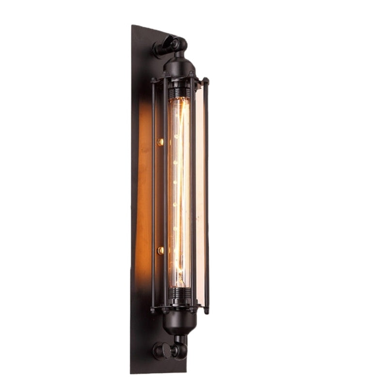 UV/LED E27 Wall Lamp Country Aisle Balcony Industrial Wind Iron Vintage Aidi Growing Flute Outdoor Bar Light