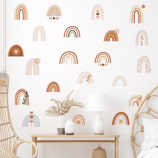 Rainbow Wall Sticker, Nordic Style Wallpaper Sticker