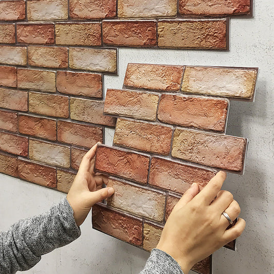 Brick Wallpaper 3D,  Living Room Decoration Paper Kitchen Waterproof Self-Adhesive Wall Sticker Bedroom Moisture-Proof Wallpapers