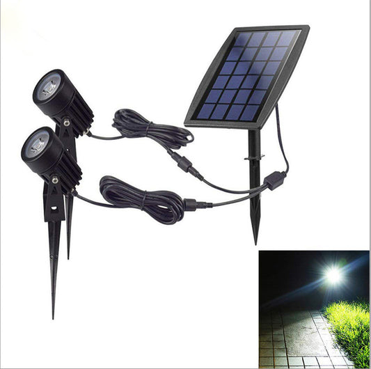 Intelligent LED solar ground light