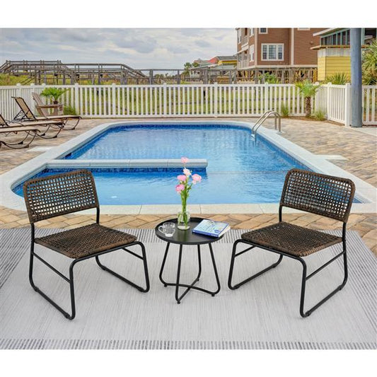 3 Piece Patio Furniture Set, Outdoor Patio Furniture