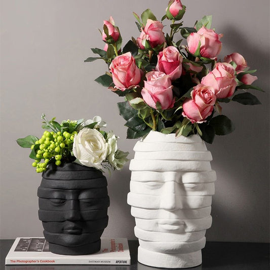 Artistic Vase, Modern Zen Vase, Creative Vase, Flower Arrangement Holder