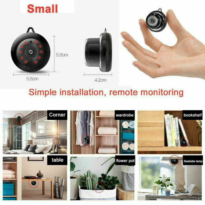 Indoor Or Outdoor CCTV WiFi Camera With 1080P, Wireless IR And Security Night Vision