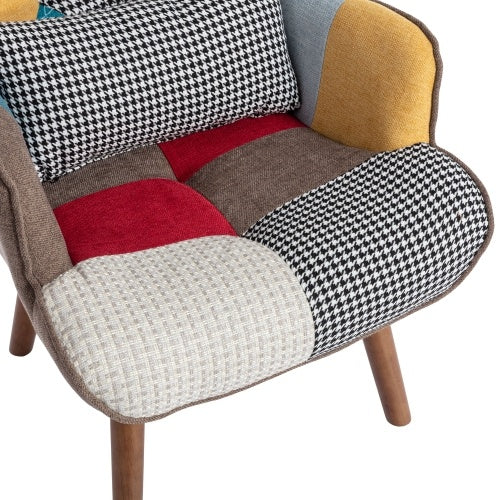 Patchwork Accent Chair