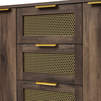 Metal And Wood Sideboard, TV Stand Or Sofa Table