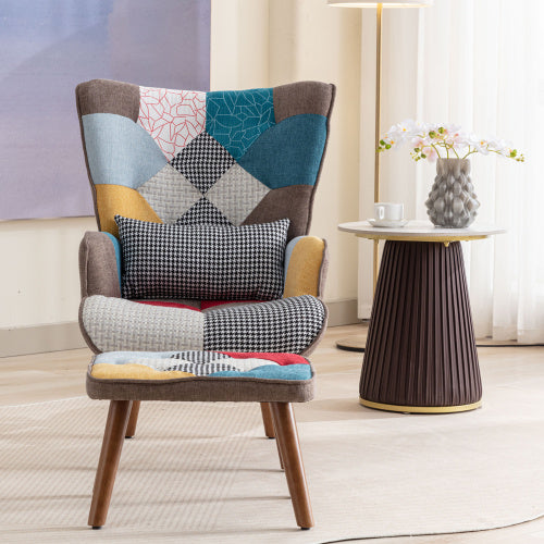 Patchwork Accent Chair