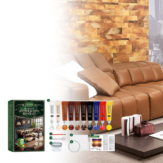Leather Furniture Repair Kit, Leather Couch and Car Seat Repair Kit