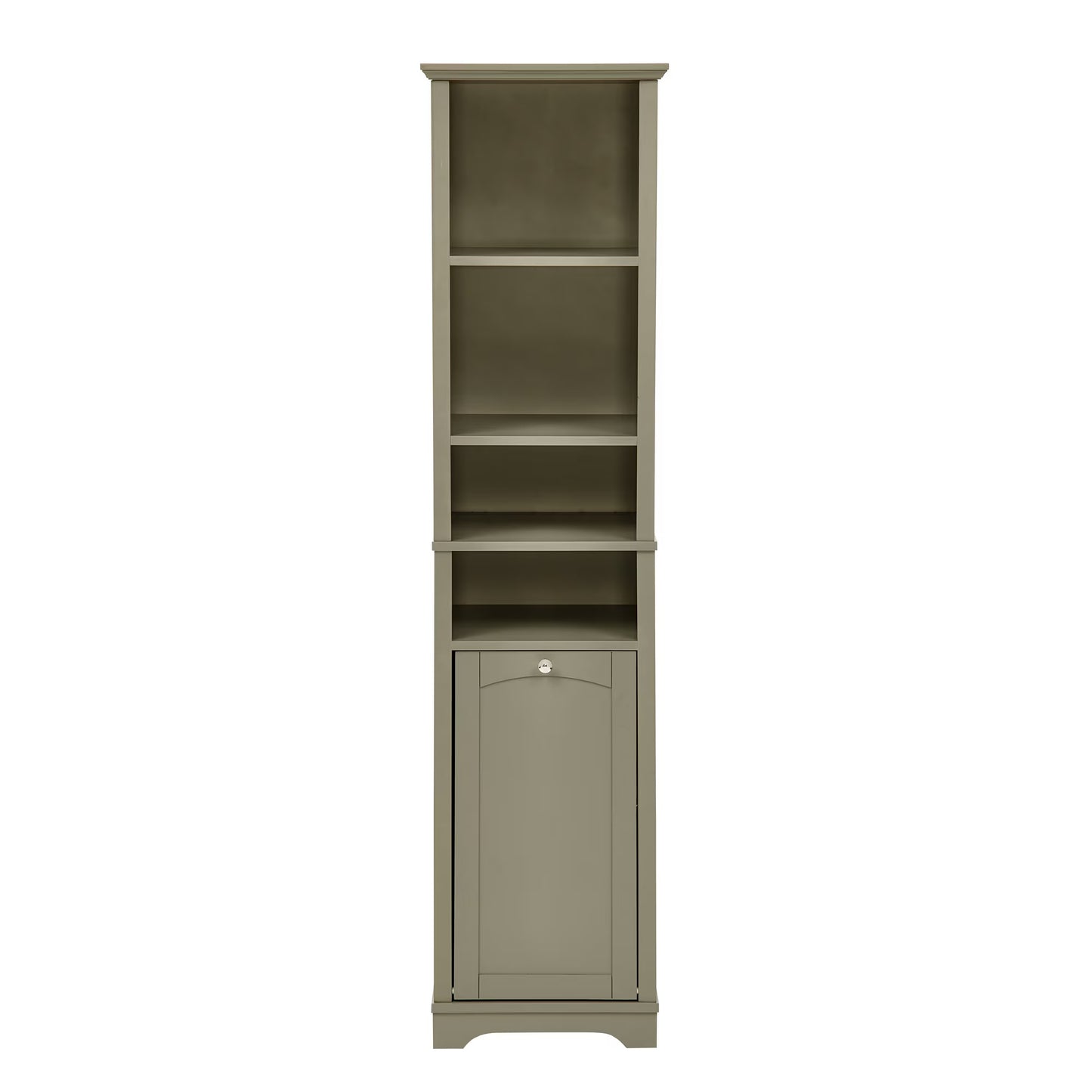 64 Inch High Bathroom Storage Cabinet, or Living Room, Bathroom, Home Office, Kitchen Cabinet