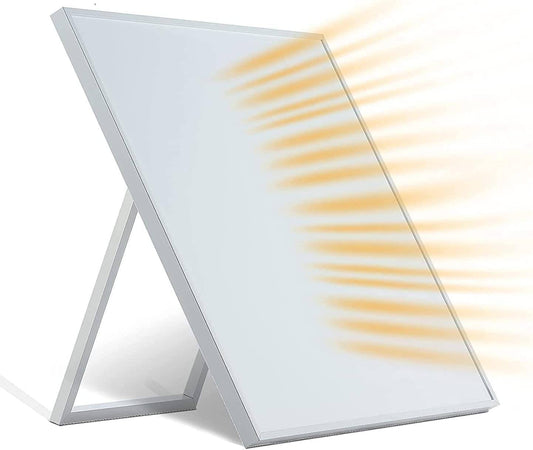 350W Electric Wall Mounted Flat Panel Space Heater, Flat Portable Heater With Stand