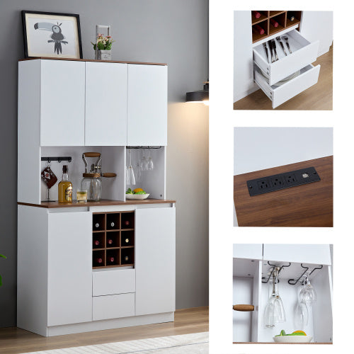 Minimalist Coffee Bar, Minimalist Wine Bar And Cabinet